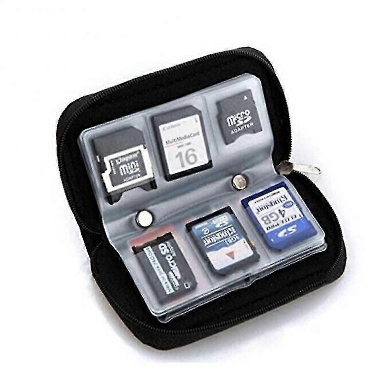 Memory Card Storage Bag Carrying Case Holder Wallet Bank Card Box