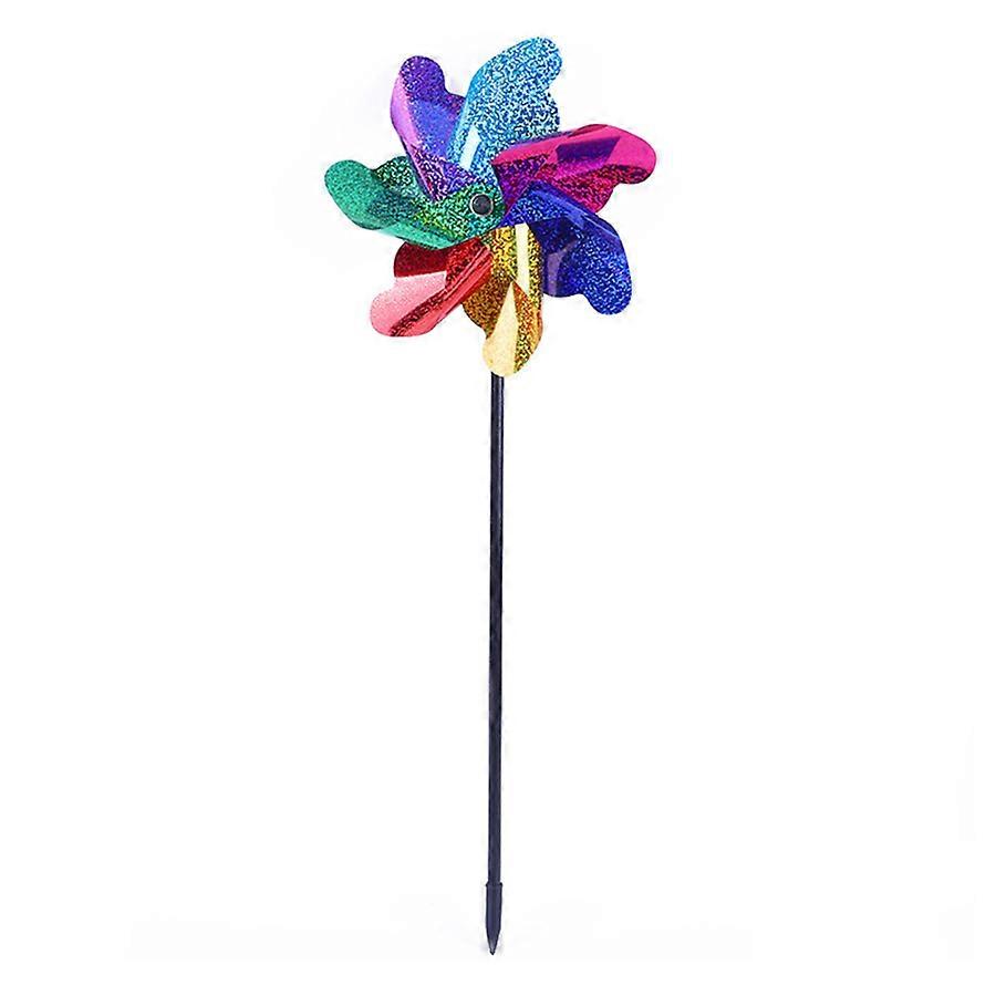 Jouets pour enfants : 10 moulins à vent de jardin, conduite d'oiseaux, paquet de 26x26x7cm