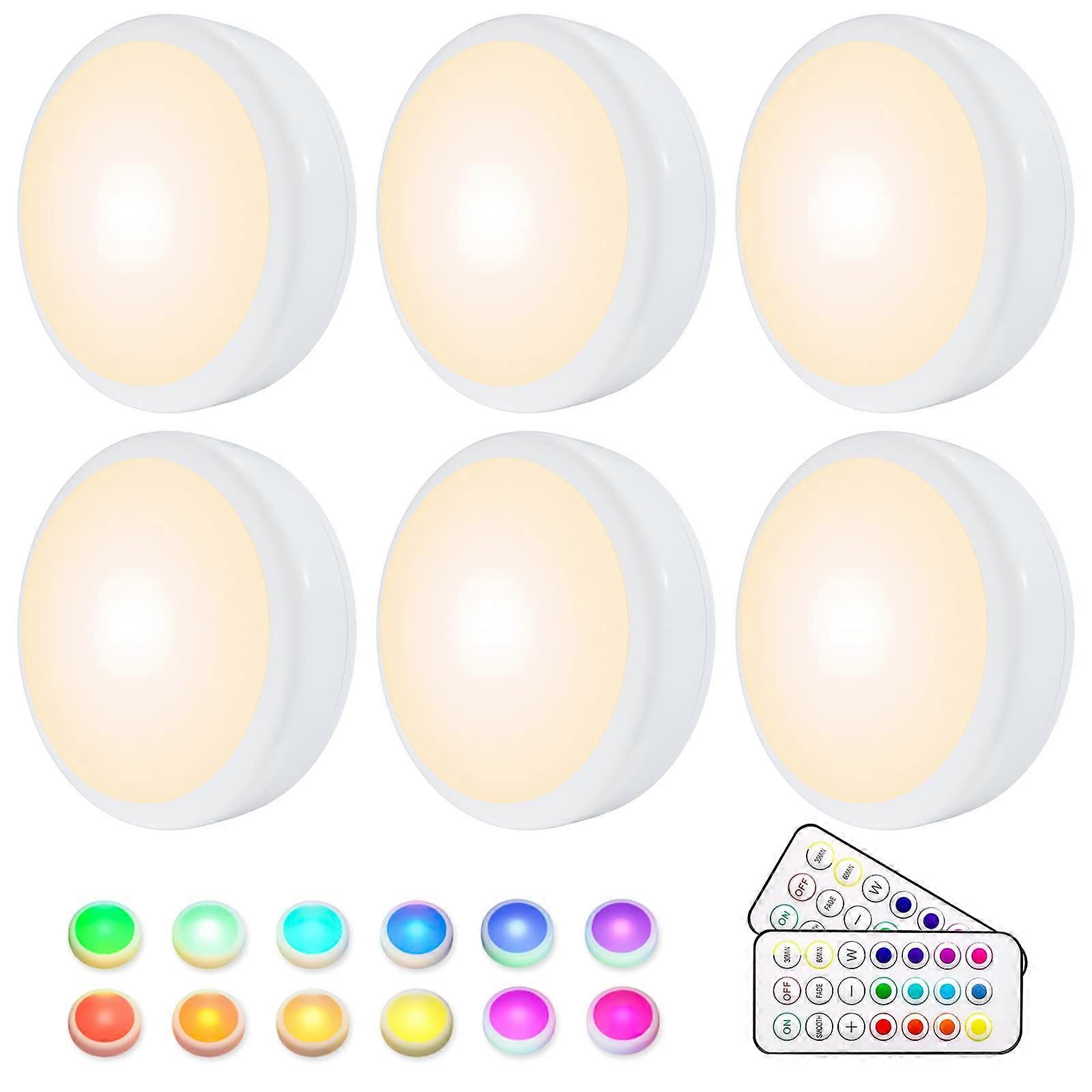 Wireless Rgb Led, Easy Installation, Battery Operated