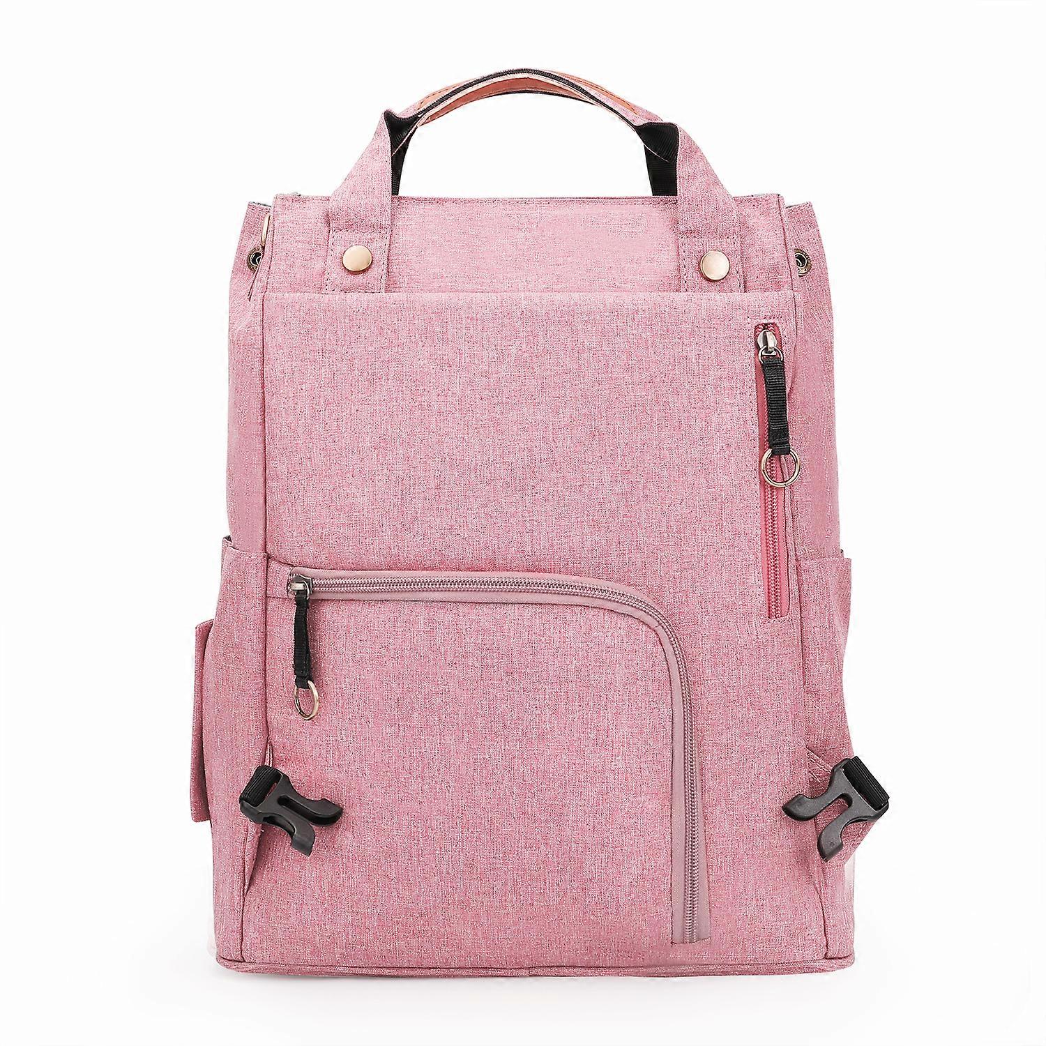 Modern Pink Diaper Backpack 3.0 with Essential Kit