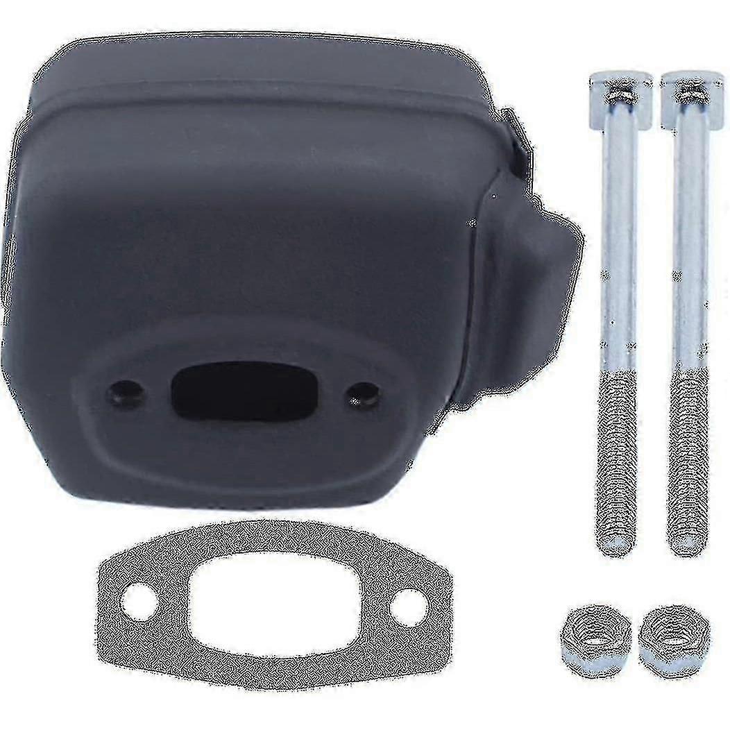 Muffler Exhaust Gasket & Bracket Kit - Fits Husqvarna 55, 51, 50, 55 Rancher Chainsaws