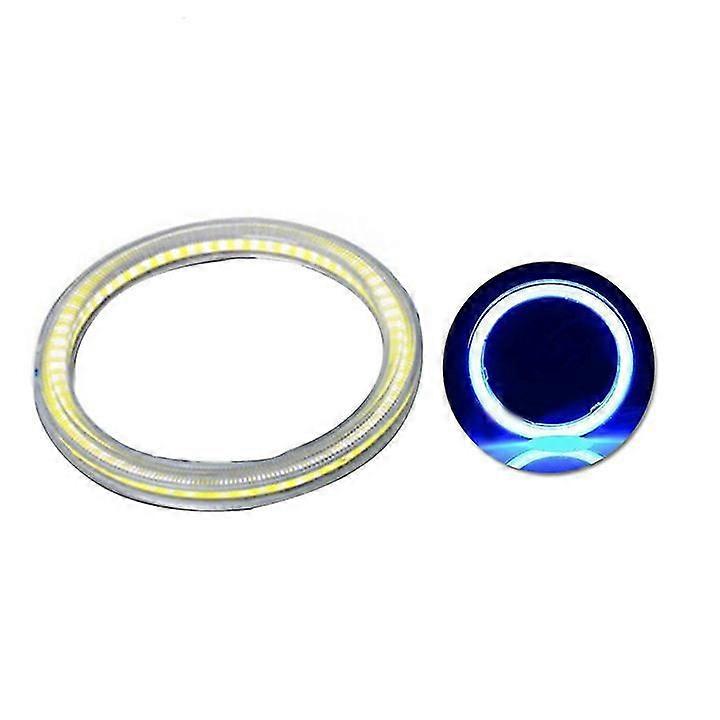 Sinknap 60mm-120mm רכב רכב אוניברסלי Cob עין מלאך הוביל טבעת אור פנס פנס