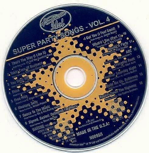 Various Karaoke American Idol Super P CD