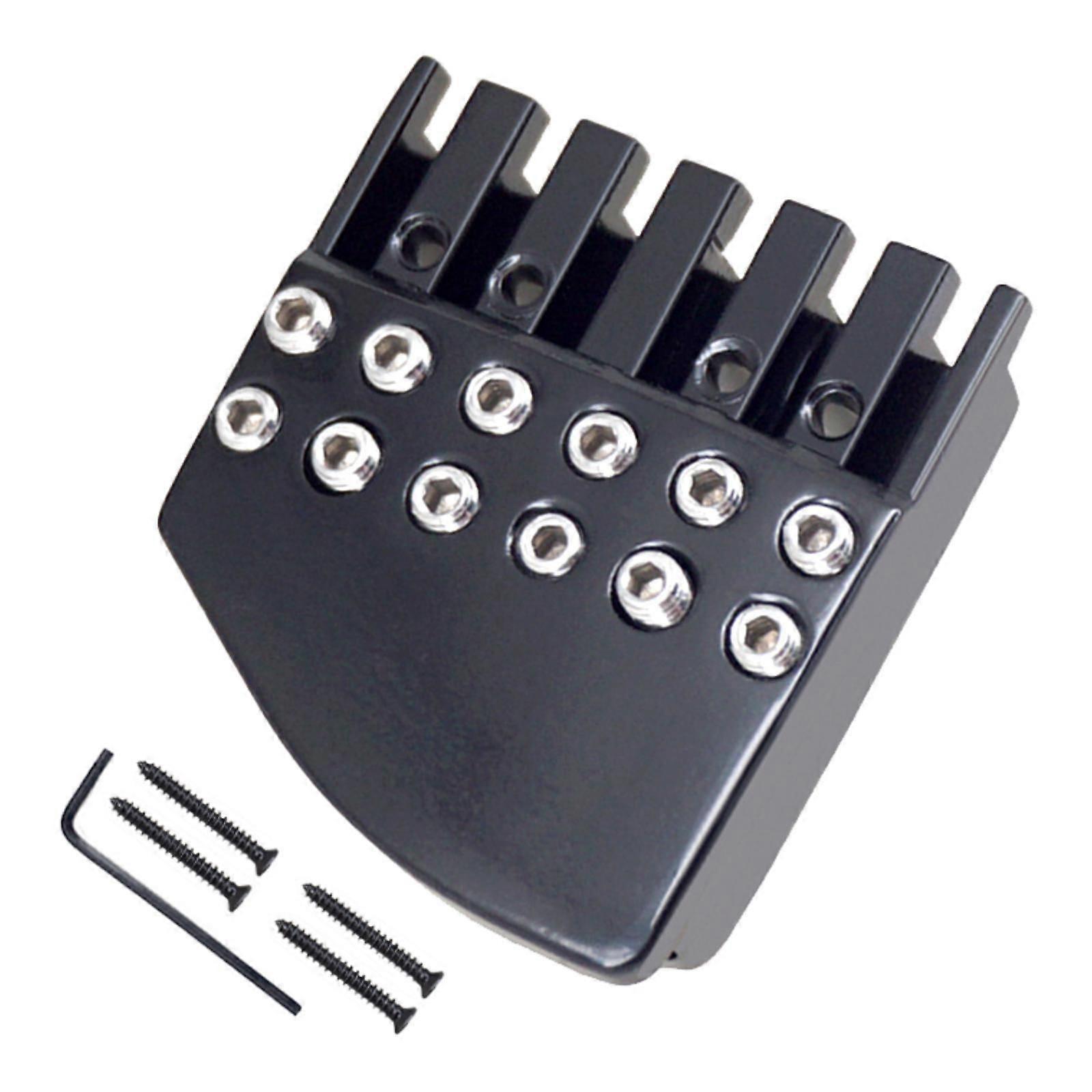 Headless Guitar Bridge Nut Guitar String Lock für Instrument E-Gitarre