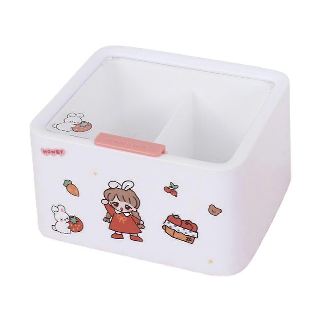 Environmentally Friendly Storage Box Made by Non Toxic Material Smooth Edges Harmless to People Protect You All Aspects White