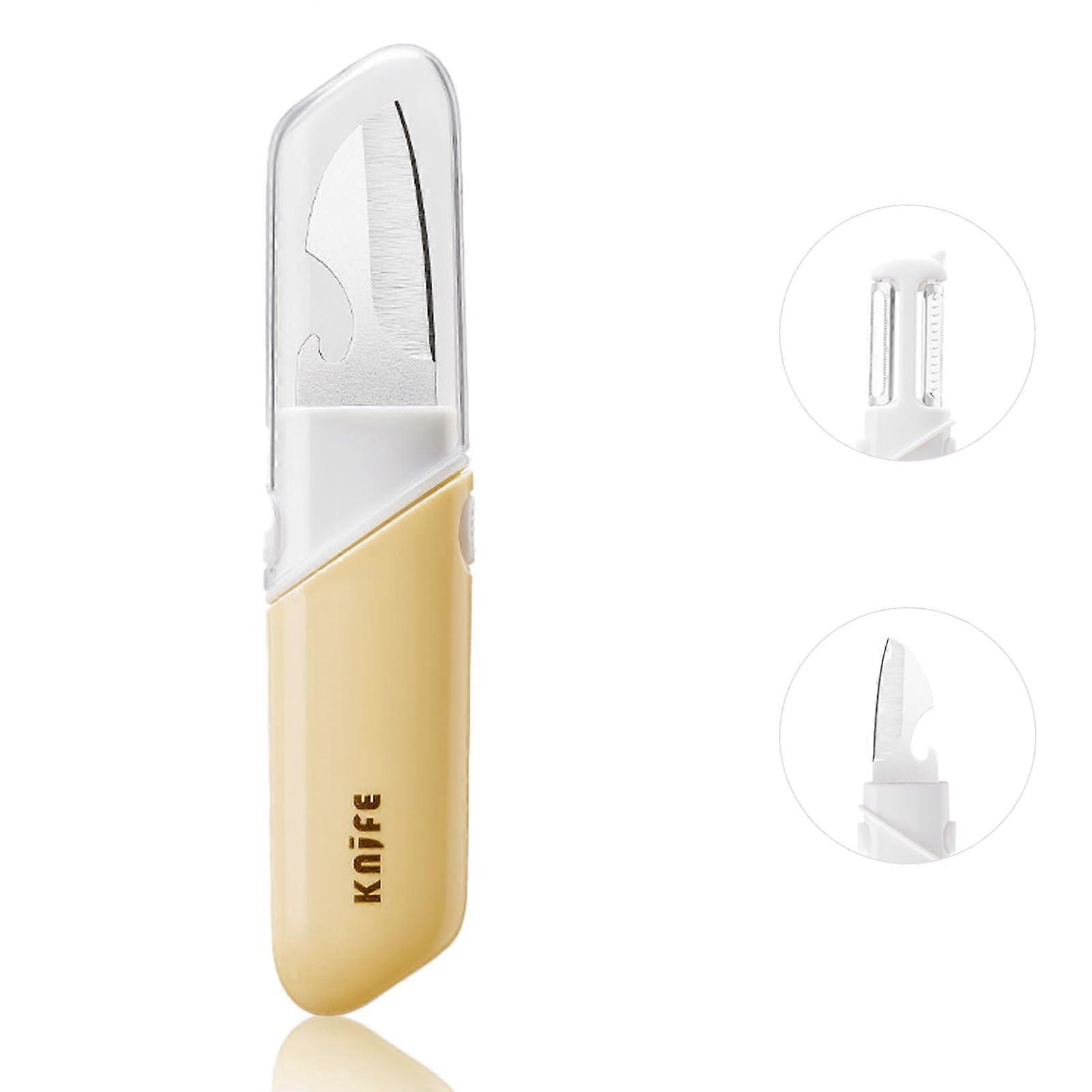 Multifunctional 4-in-1 Peeler - with Shredder, Slicer, and Bottle Opener
