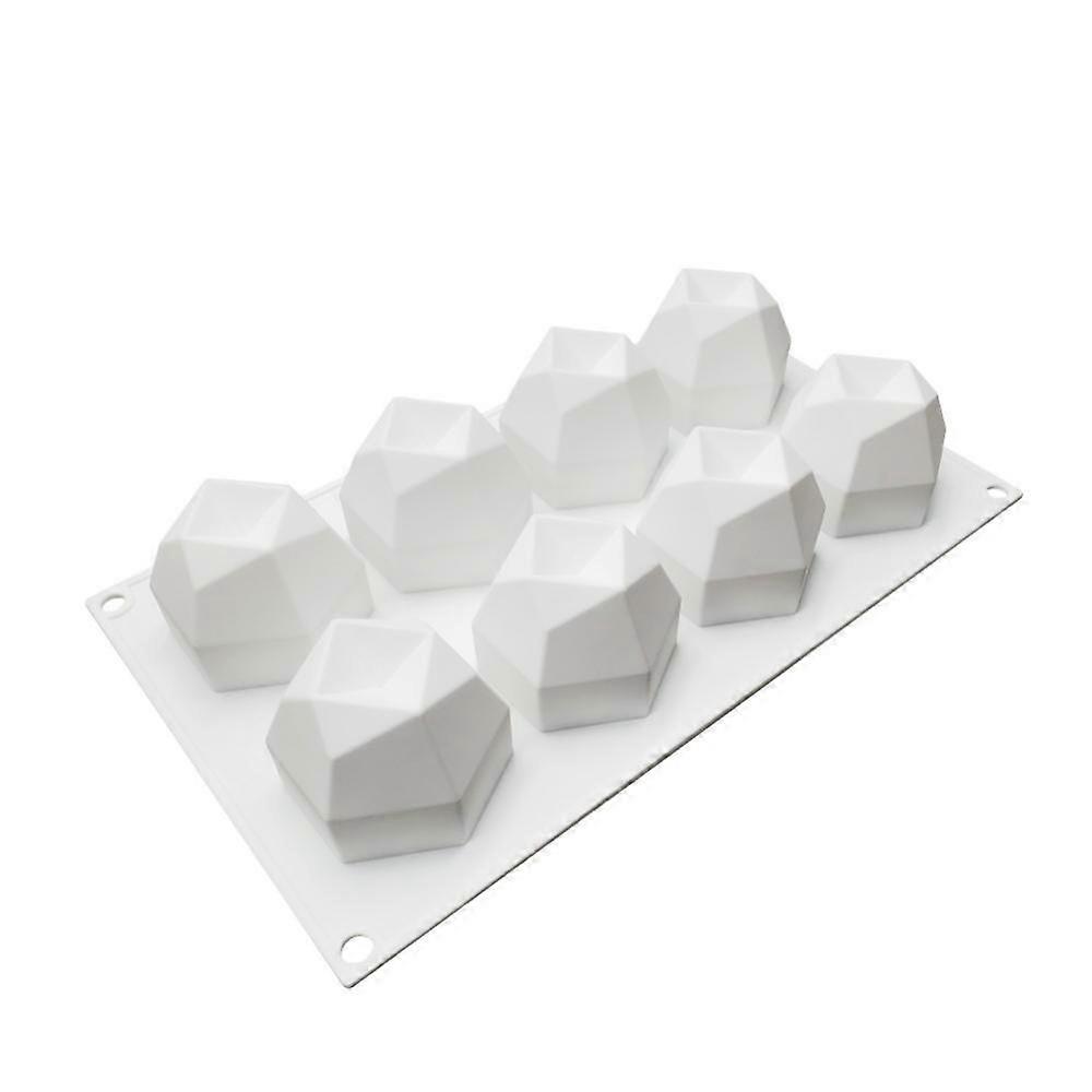 8 Multi - Sided Magic Ball Silicone Mold Mousse Cake Mold Custard Ice Cream Mold Baking Utensils