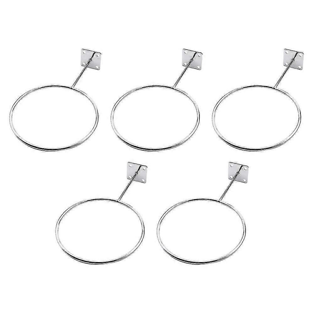 5 מחזיקי כדורי חבילה מארגן מתלה לאחסון כדור ספורט ספורט לתצוגה כדורגל כדורעף כדורסל