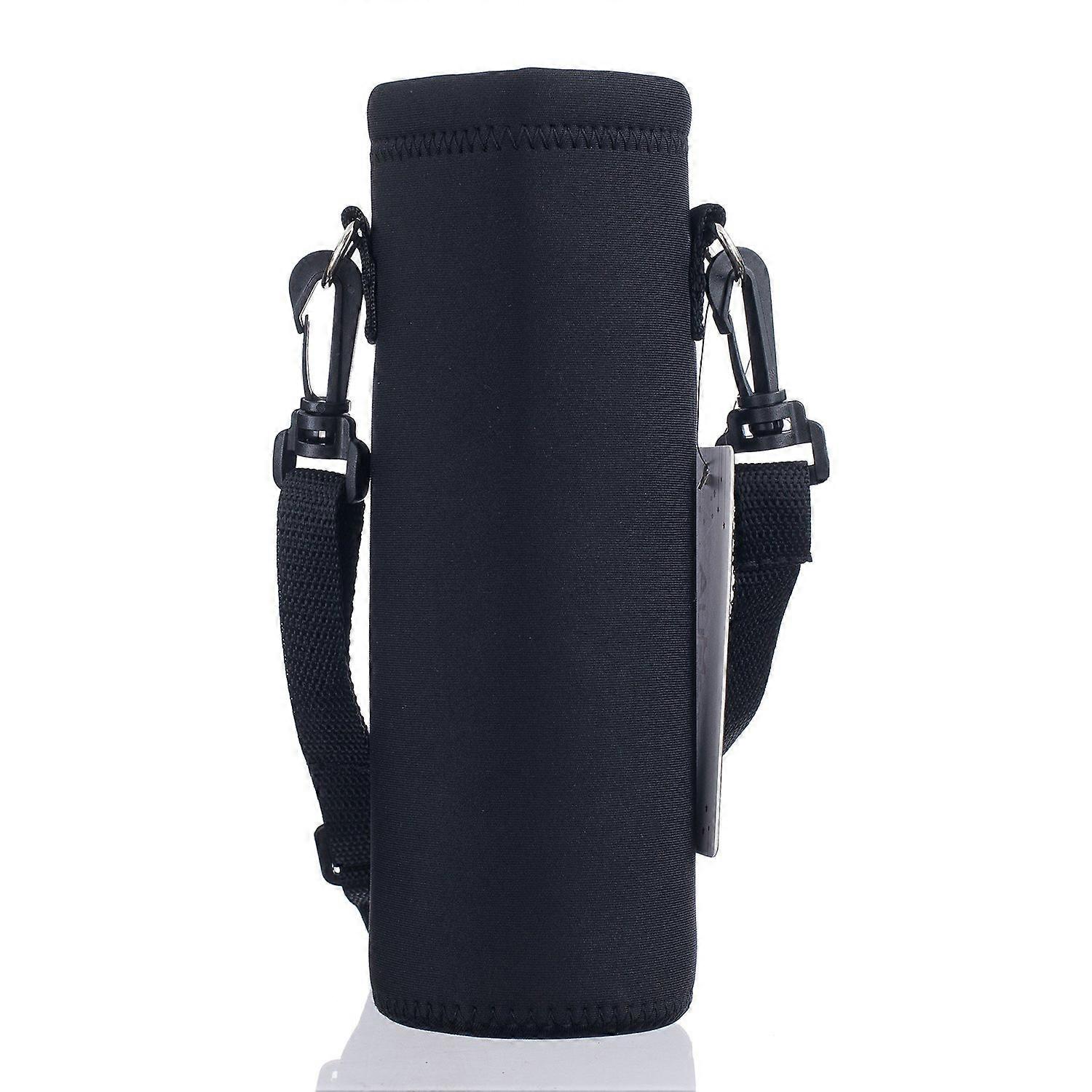 Insulated neoprene water bottle bag for walking, 24oz/32oz