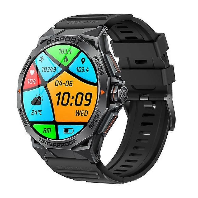 K62 1.43-inch AMOLED Screen Bluetooth Call Smart Watch with Multi Sports Modes