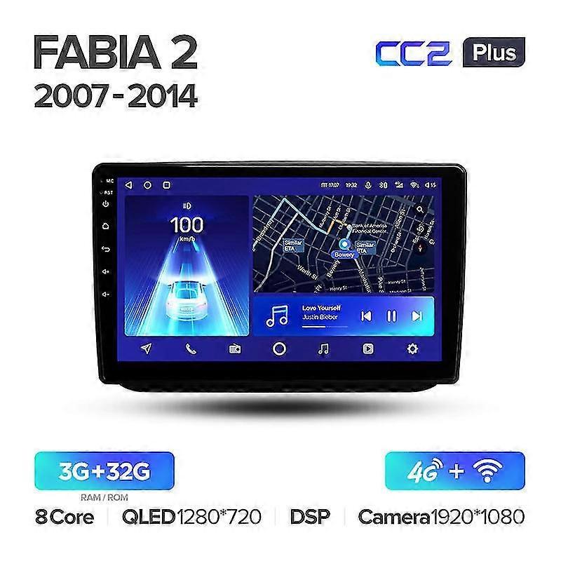 Cc2l Cc2 Plus For Skoda Fabia 2 2007 - 2014 Car Radio Multimedia Video Player Navigation Gps Android No 2din 2 Din Dvd