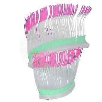 Aquariumdecoraties Zeeanemoon Aquarium Siliconen Kunstmatige Lichtgevende Plant Ornamenten SPink