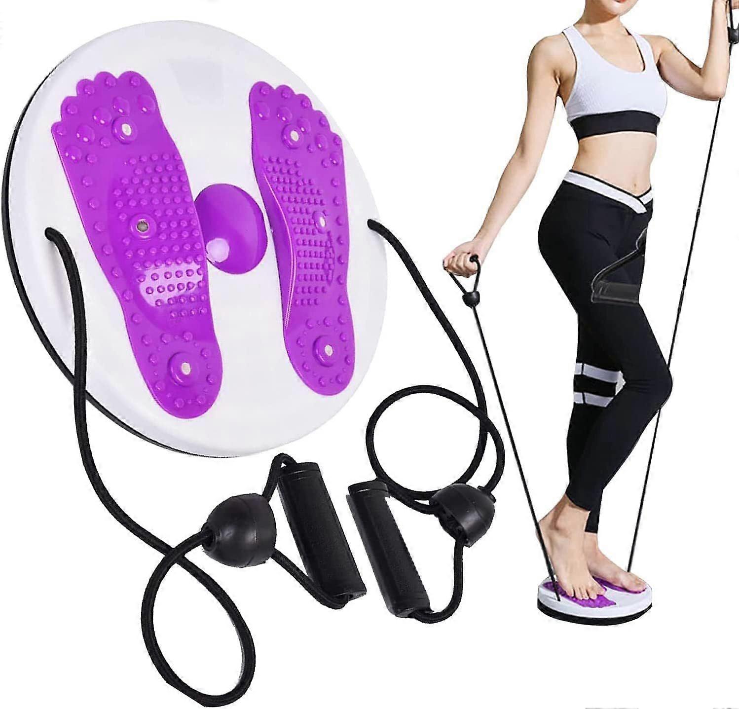 Twist Waist Disc Board with Drawstring, Multifunctional Magnetic Balance Board Pedal, Waist Trimmer Disc Twist Board Machine, Aerobic Fitness Disc, Tw