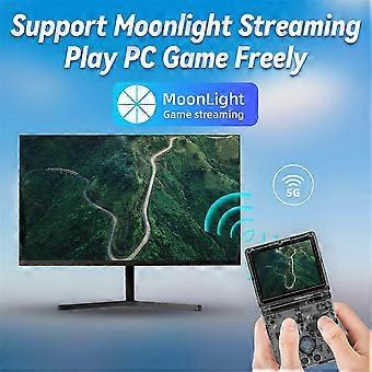 Handheld Game Console for AMPOWN RG35XXSP Retro PSP Game Console Folding Flip Cover Wireless Game Console,E