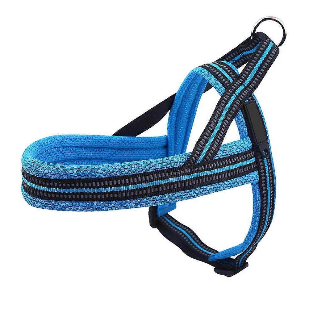 Reflective Adjustable Nylon Pet Dog Walking Harness Vest