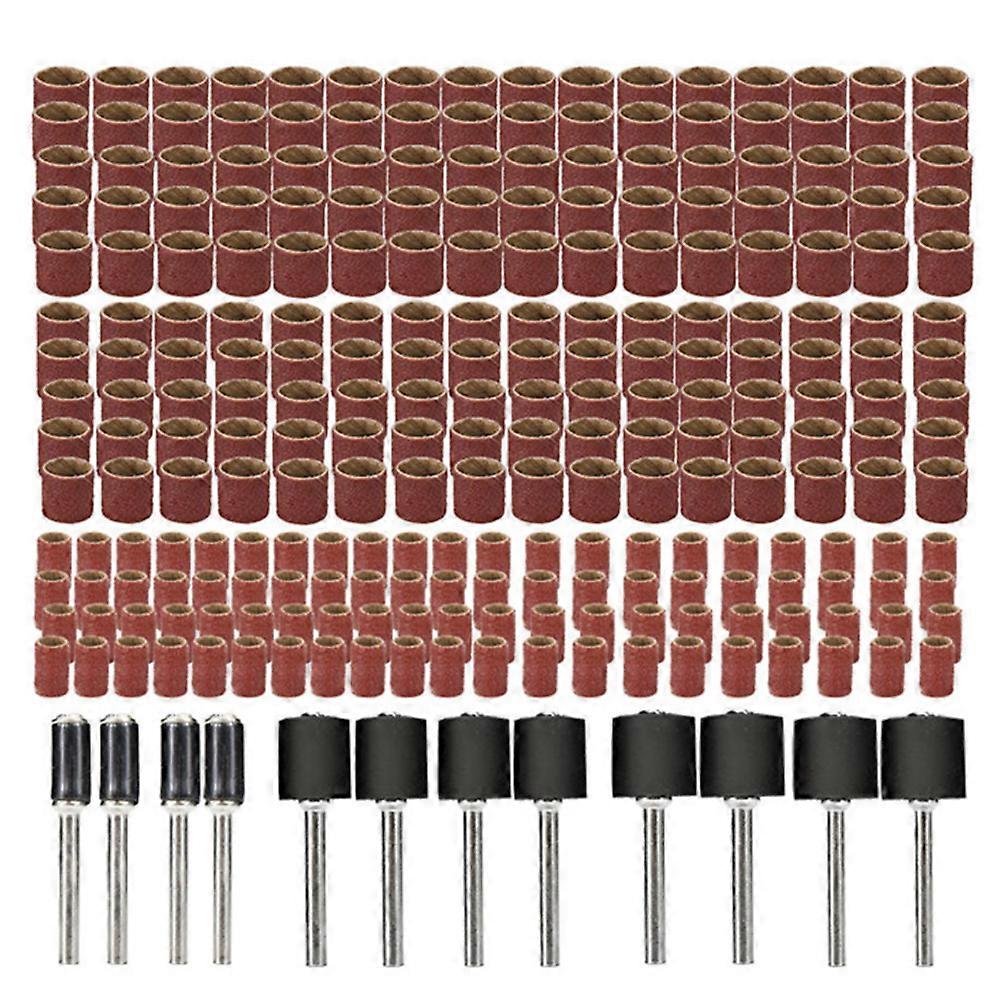 252 Pcs Sandpaper Rings Easy-use Durable Emery Paper Tool for Stone
