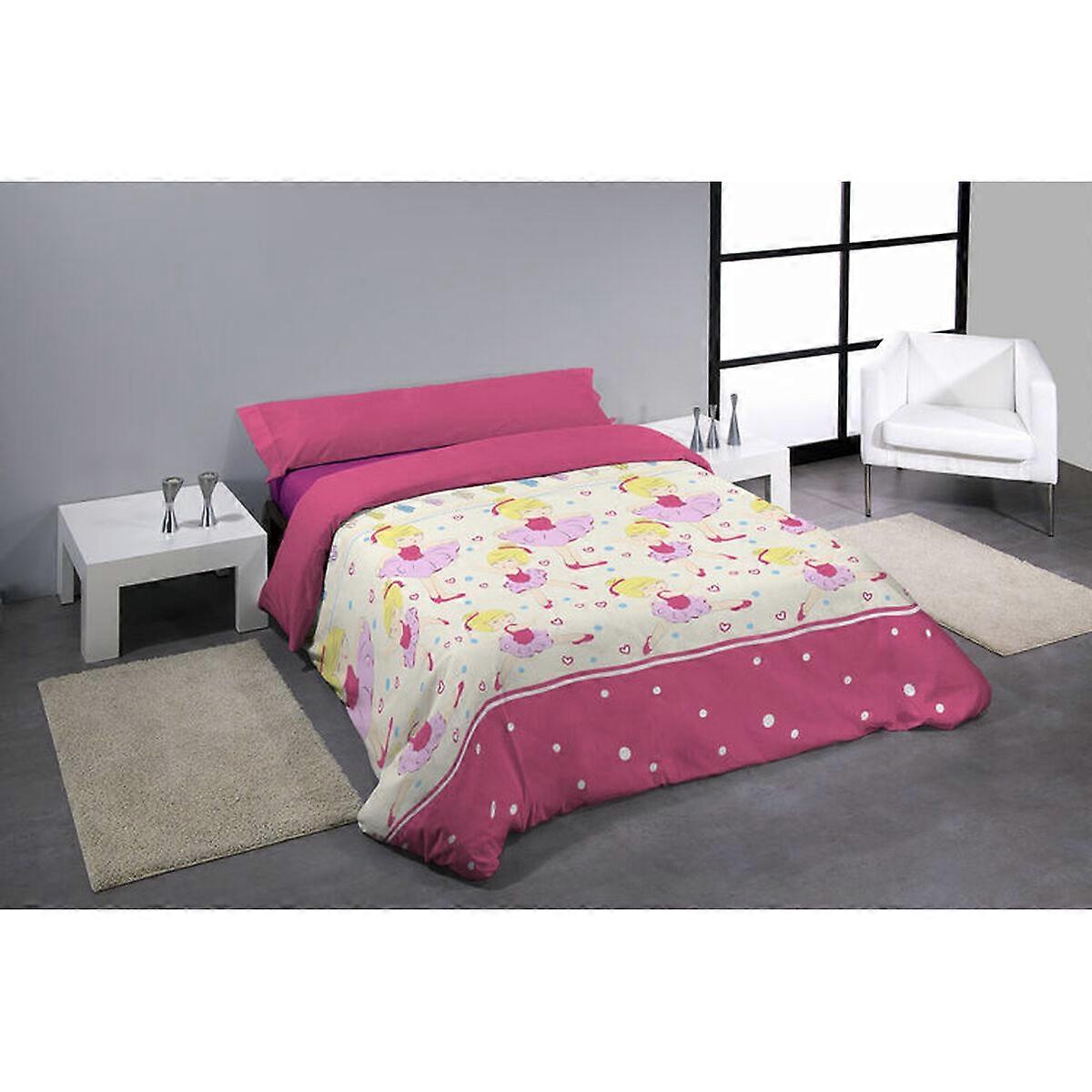 Duvet Cover Set Hosteline BAILA Pink Single Mattress 2 Pieces