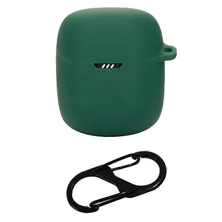 For JBL Quantum Stream Wireless USB-C Silicone Case Bluetooth Earphone Cover with Hanging Buckle