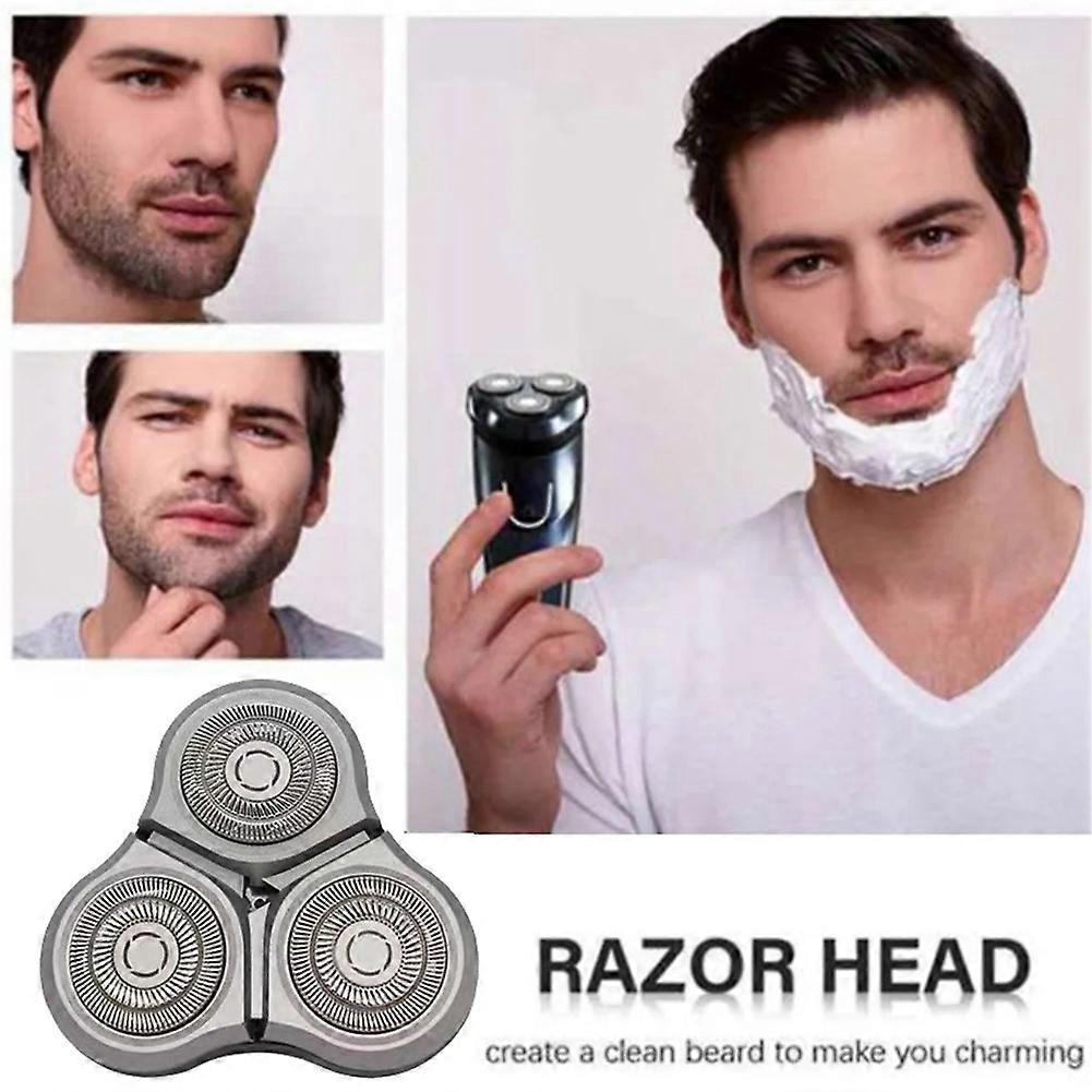 For S500C S500 S300 Electric Shaver Head+Brush Replace Shaver Head MJTXD01SKS Cutter Head Accessorie