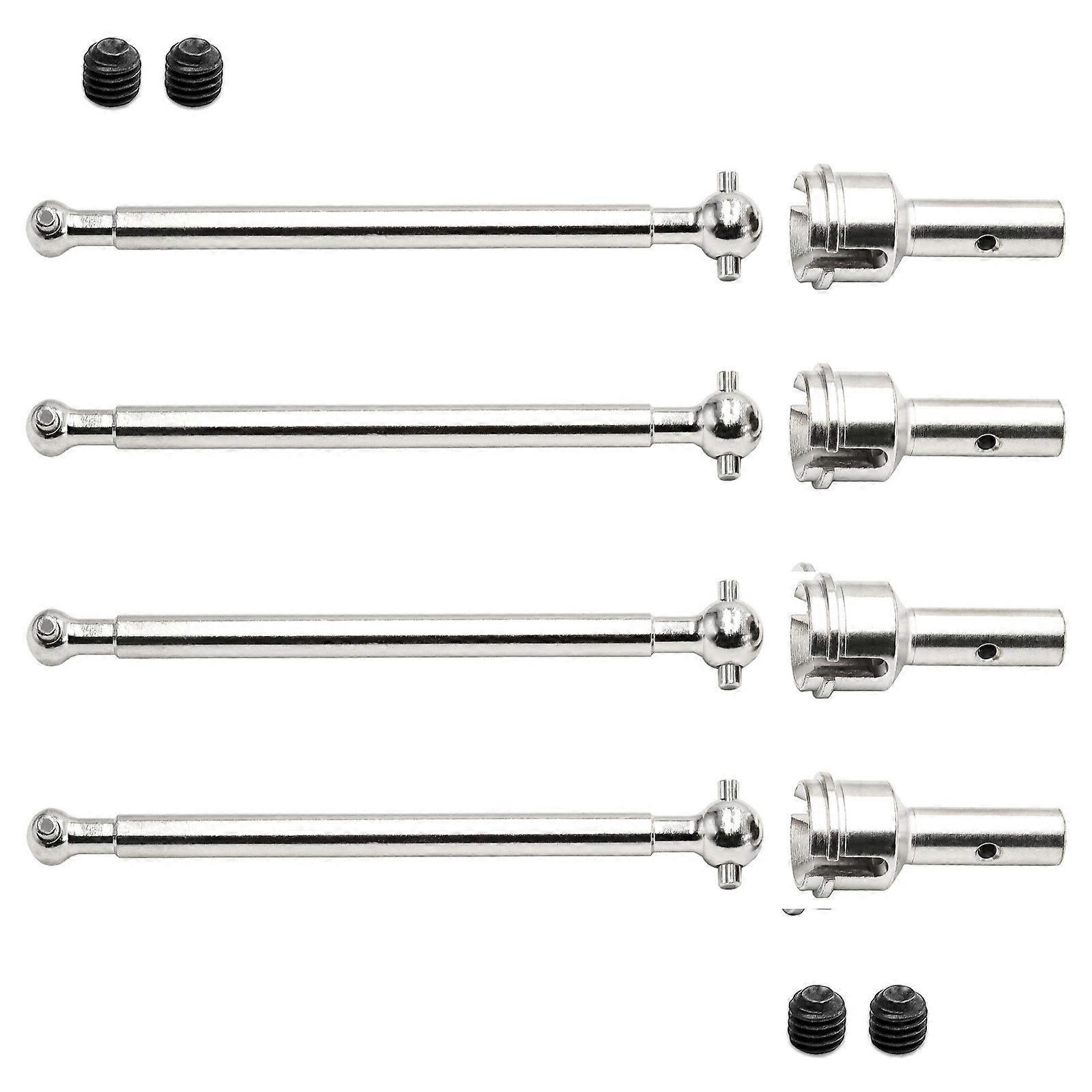 Metal Drive Shafts for INFRACTION Replacement Improved Remote Control Car Parts Set for INFRACTION Car Enthusiasts  Silver