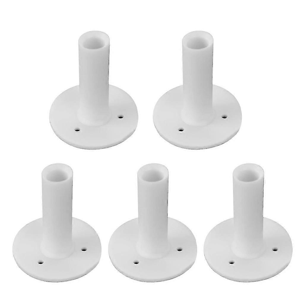 Golf Driving Range Tee Holder Set with 5 Rubber Tee Pads and Divot Repair Tool