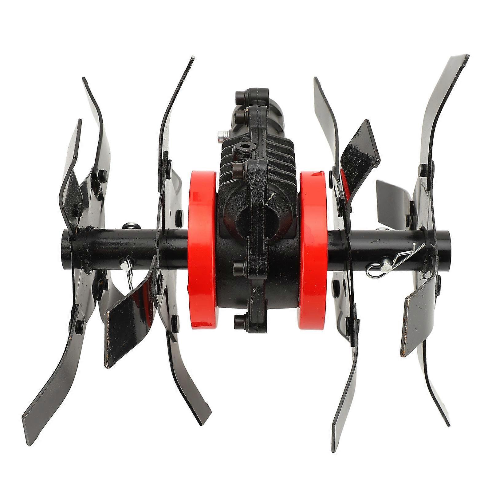 Roue de motoculteur 2 en 1, multifonction, pour tondeuse à gazon, roue de motoculteur électrique pour tondre et desserrer, 28 mm, 9 dents