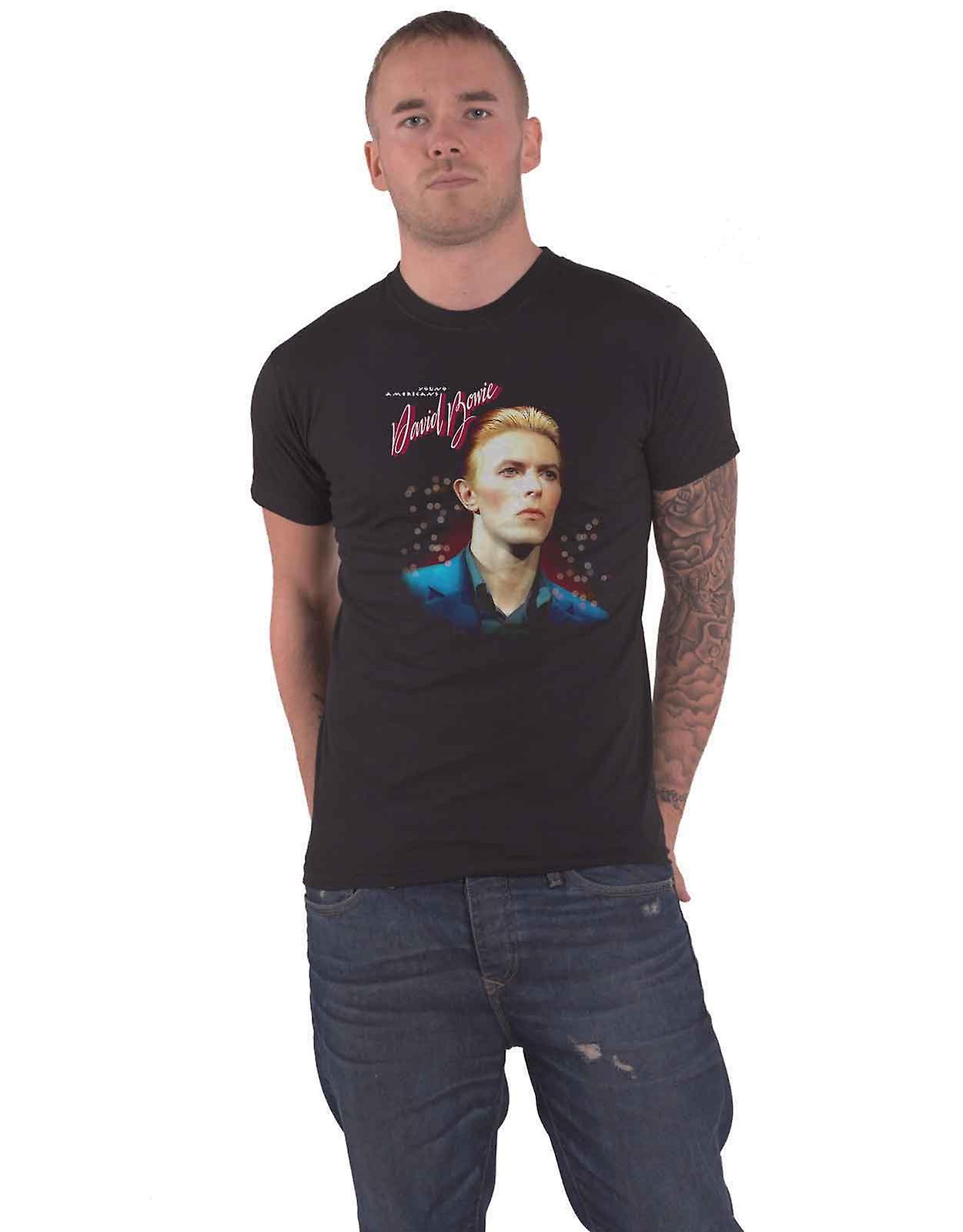 デヴィッド・ボウイ ヤング・アメリカンズ バックプリント Tシャツ