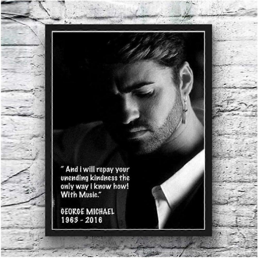 拼图游戏 1000/500/300 块 乔治·迈克尔 (George Michael) 音乐 歌手 成人游戏 教育 无框架
