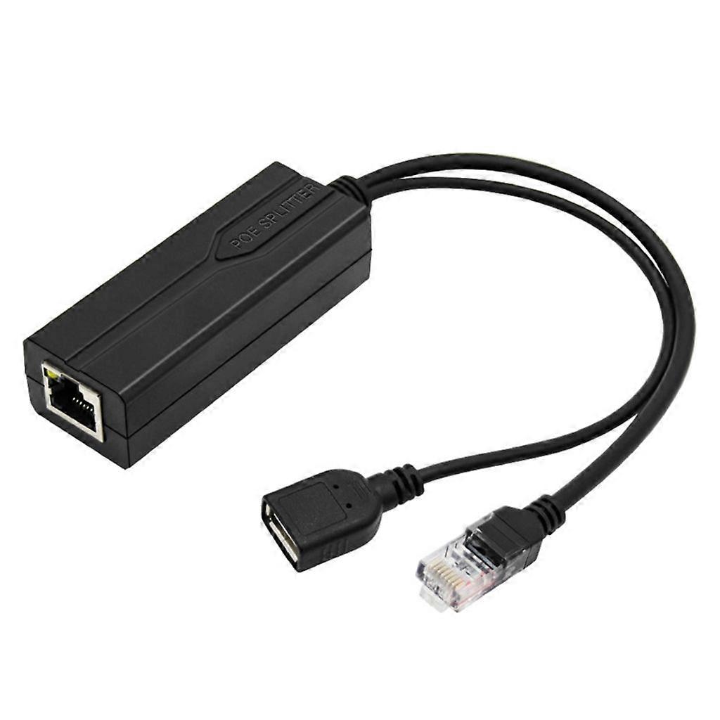 Small POE Splitter 48V To 5V USB PoE Separator For Portable Device Charging