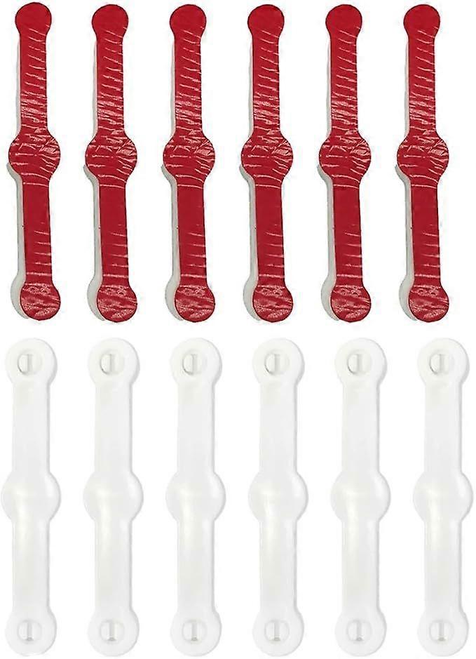 12 Pcs Non-magnetic Curtain Window Screen Mosquito Net No Drilling No Screwing