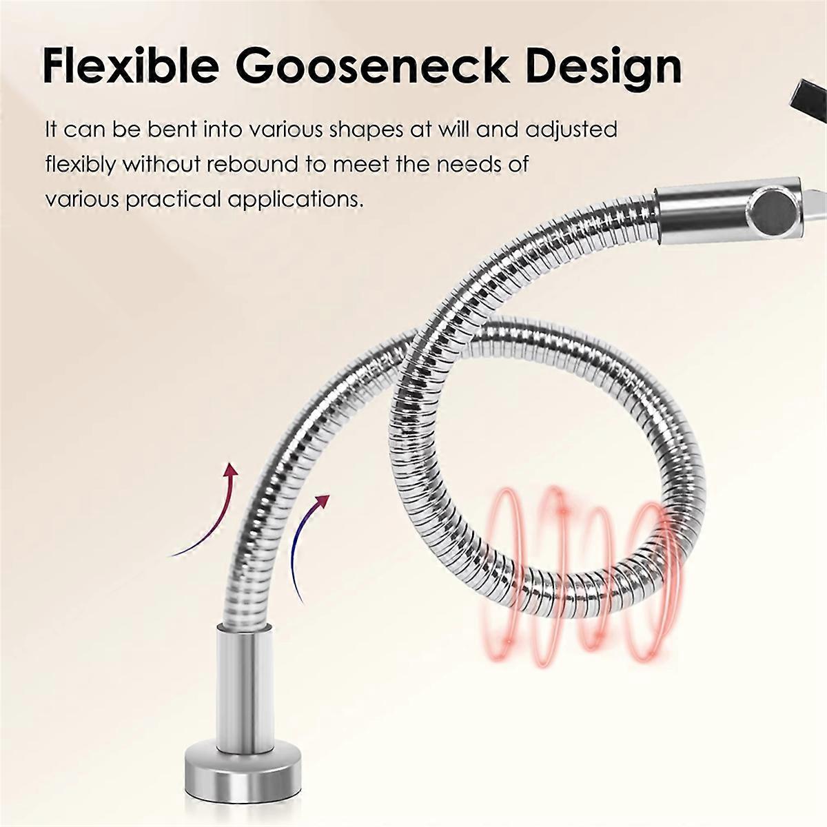 4pcs Magnetic Helping Hands Soldering Third Hand Tools Metal Flexible Gooseneck with Alligator Clips