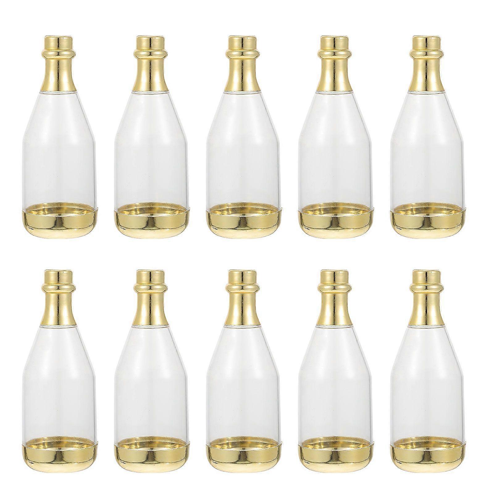 10pcs Candy Storage Bottles Simple Sealed Storage Bottles Wedding Gift Boxes