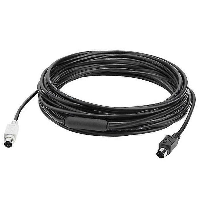 Data Transfer Cable - LOGITECH - 10 m Mini-DIN - Compatible with Camera, Phone, Video Conference