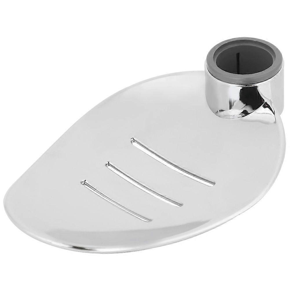 Lifting Rod Rack Tray Shower Soap Dish Rustproof  Sponge Soap Holder For Bathroom