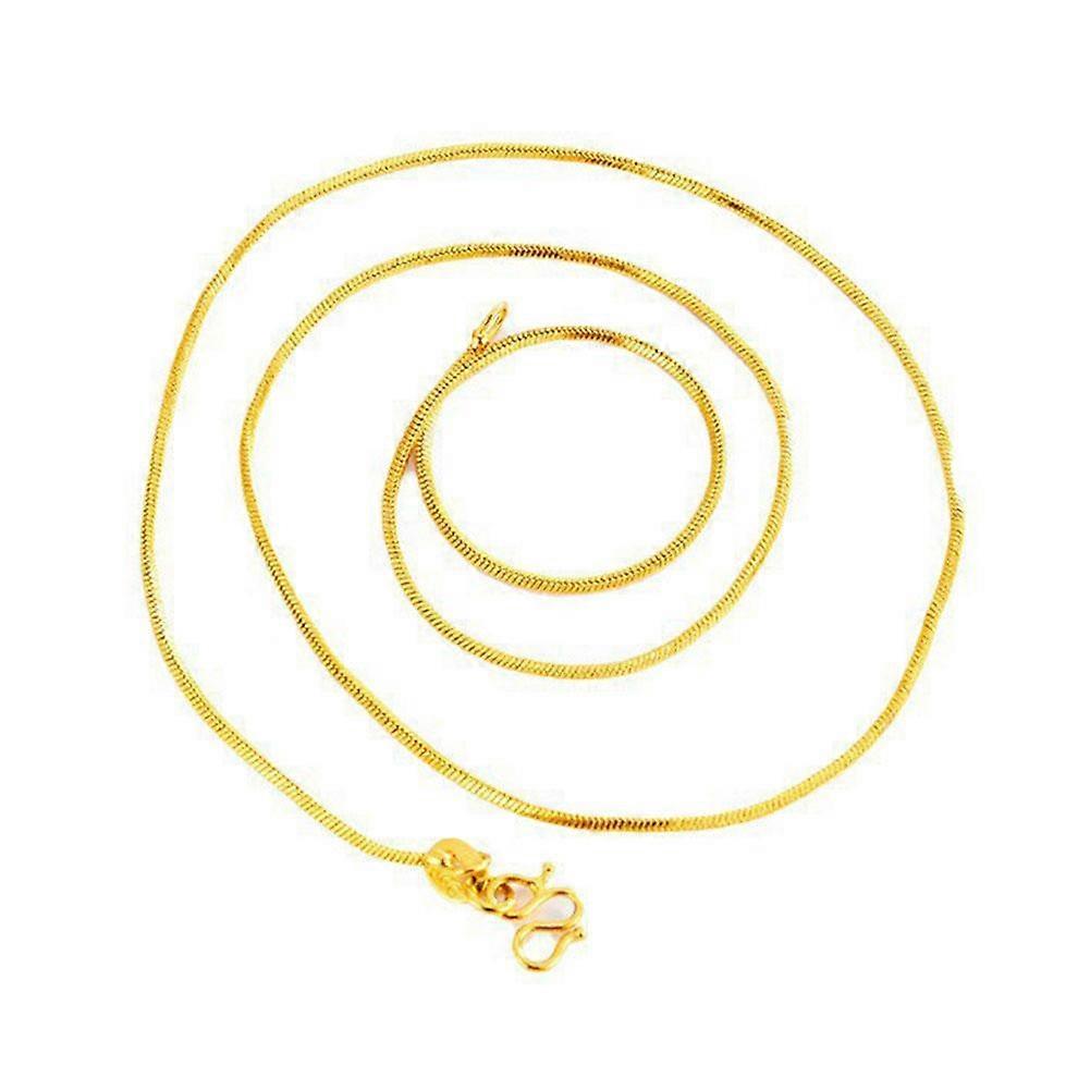 Plain Chain Snake Bone Necklace Thin Chain Non-pendant Collarbone Chain