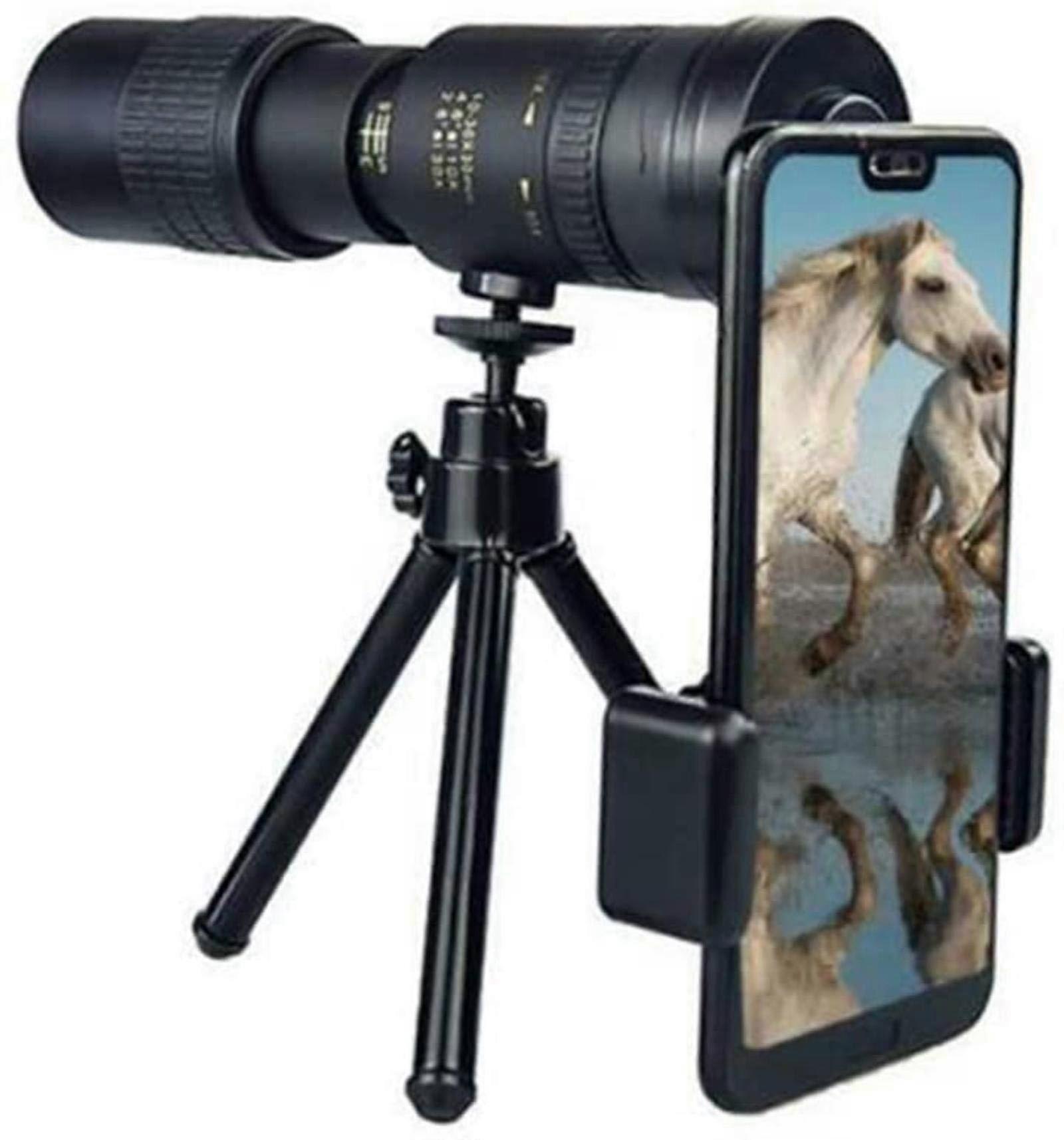 Digital Telescope Monocular 4K Telephoto Zoom For Bird Watching Camping Travel Beach