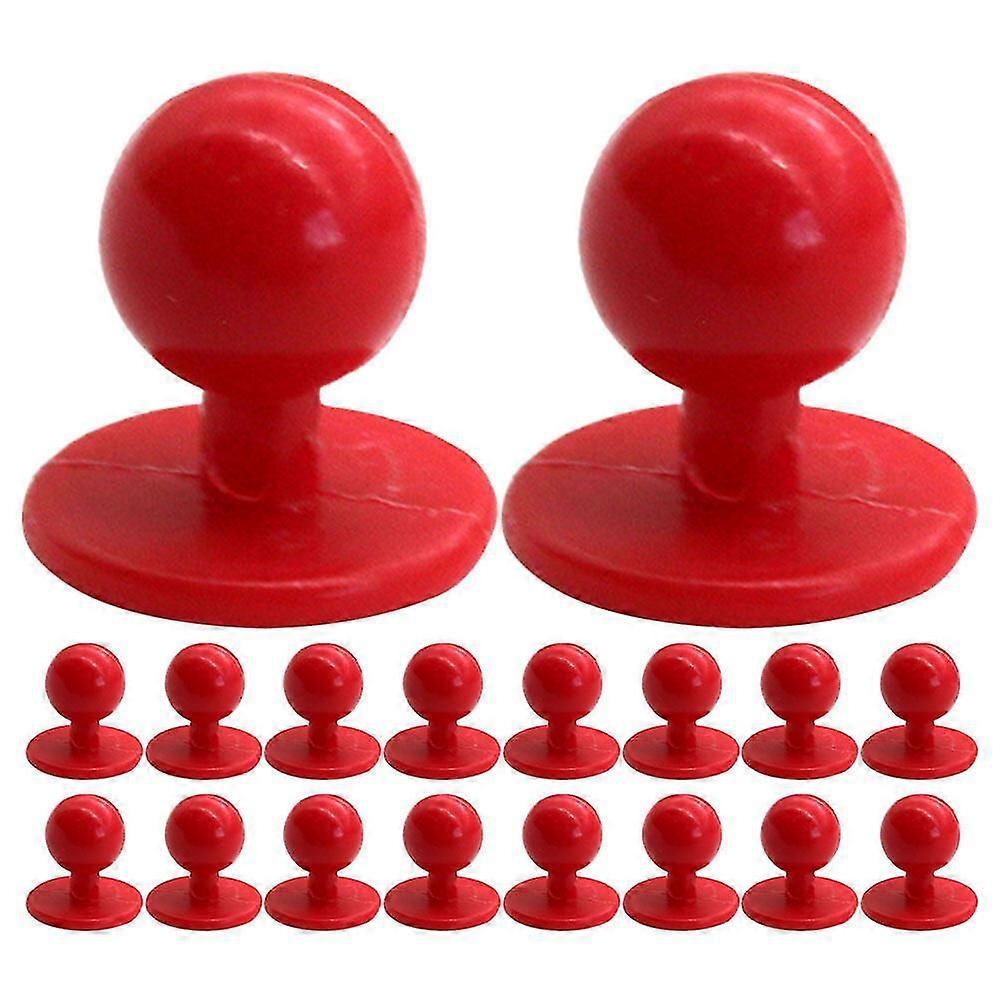 100pcs Buttons Practical Clothes Buttons Chef Suit Sewing Buttons DIY Plastic Buttons