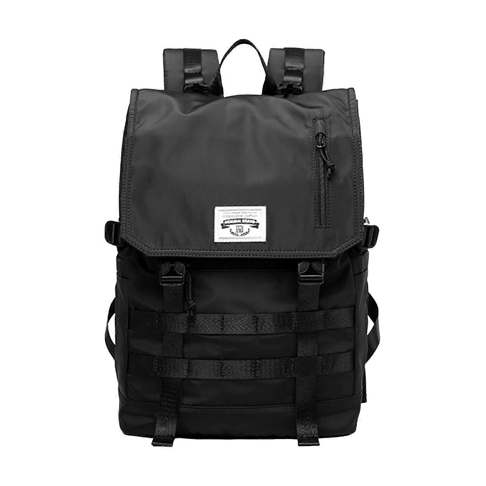 Roll Top Backpack For 17 Inch Laptop, Expandable Waterproof Travel Bag With Multi Pockets, Large Capacity Foldable Design