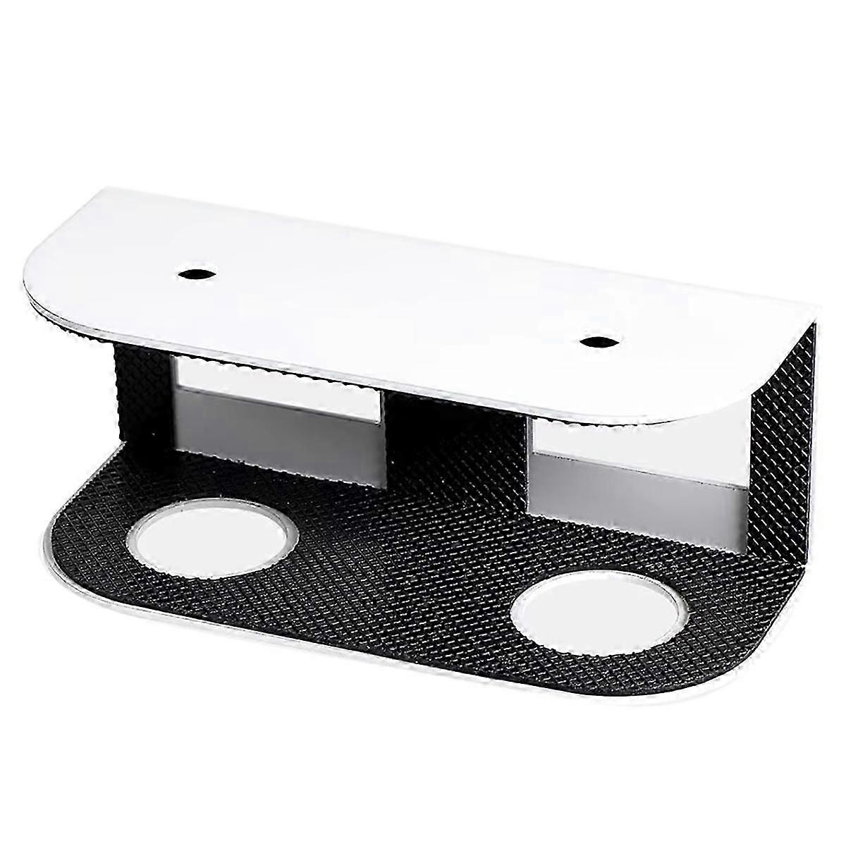 Under Desk Laptop Mount, Metal Shelf Holder for Keyboard - Anti-Scratch Silicone Padding, Space-Saving Design