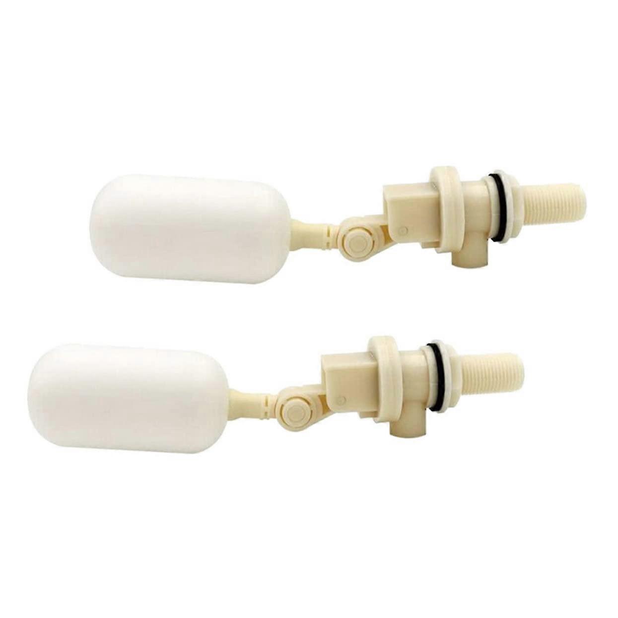 Cattle Sheep Drinking Bowl Float Ball Valve 2Pcs Automatic Water Level Control Accessory for Livestock Maintenance