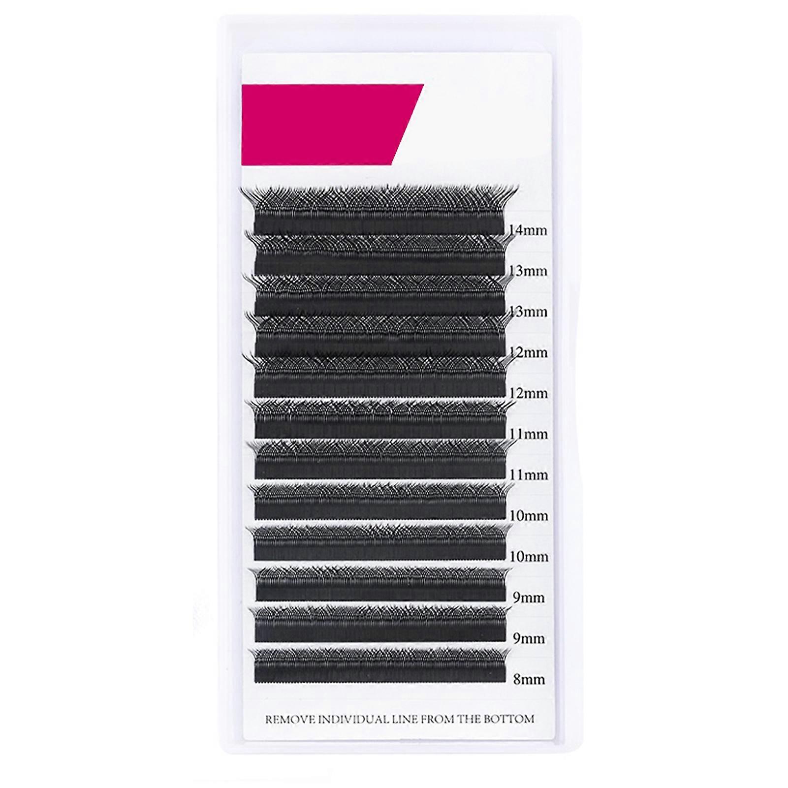 Y Shaped Grafting Eyelashes Sectional Split Tips Lashes Weaving Eyelashes