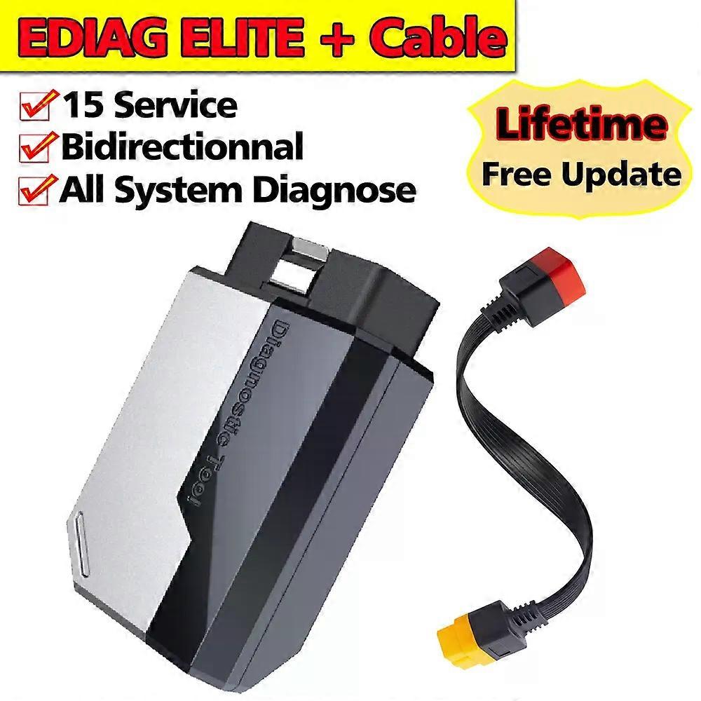 KINGBOLEN EDIAG ELITE OBD2 Scanner All System Car Diagnostic Tool 15 Service Bidirectional Conrol Lifetime Free Update