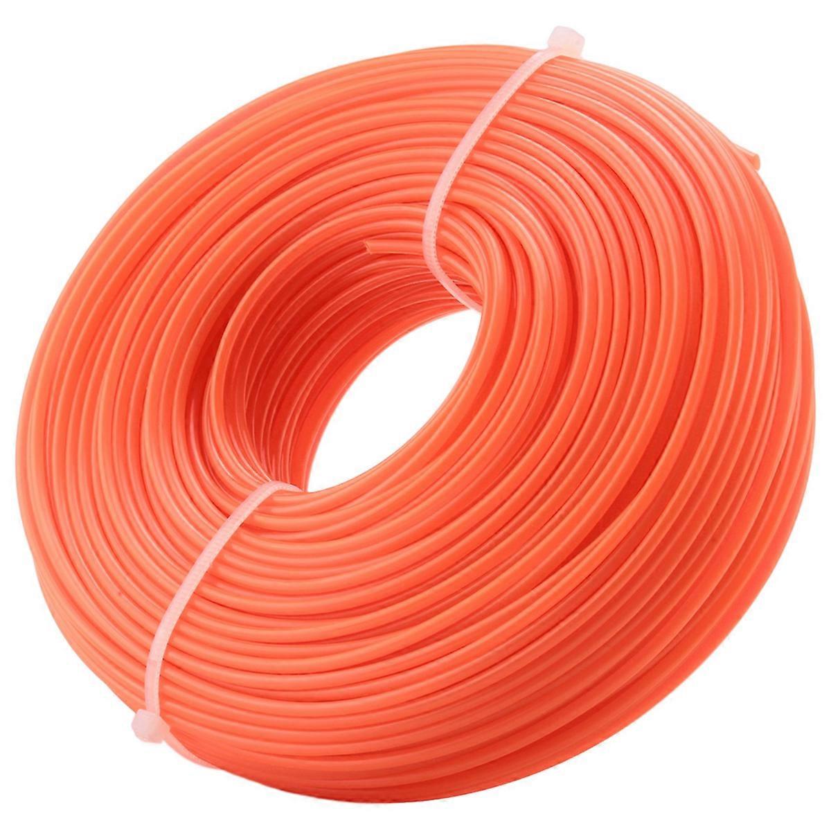 Nylon Trimmer Line, Diameter 2.4 Mm,Length 86M,Round Grass Trimmer, Thread, Weed Trimmer, Brush Cutt