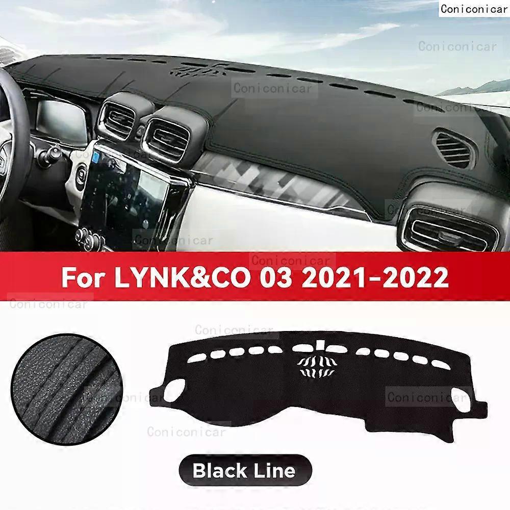Dashboard Cover Mat Protective Pad For LYNK&CO 03 2021 2022 Car Accessories Dash Board Sunshade Anti-UV Carpet Dashmat
