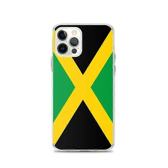 Phone Case - PIXELFORMA - Jamaica Flag - Compatible with iPhone 12 Pro - Flexible - Durable