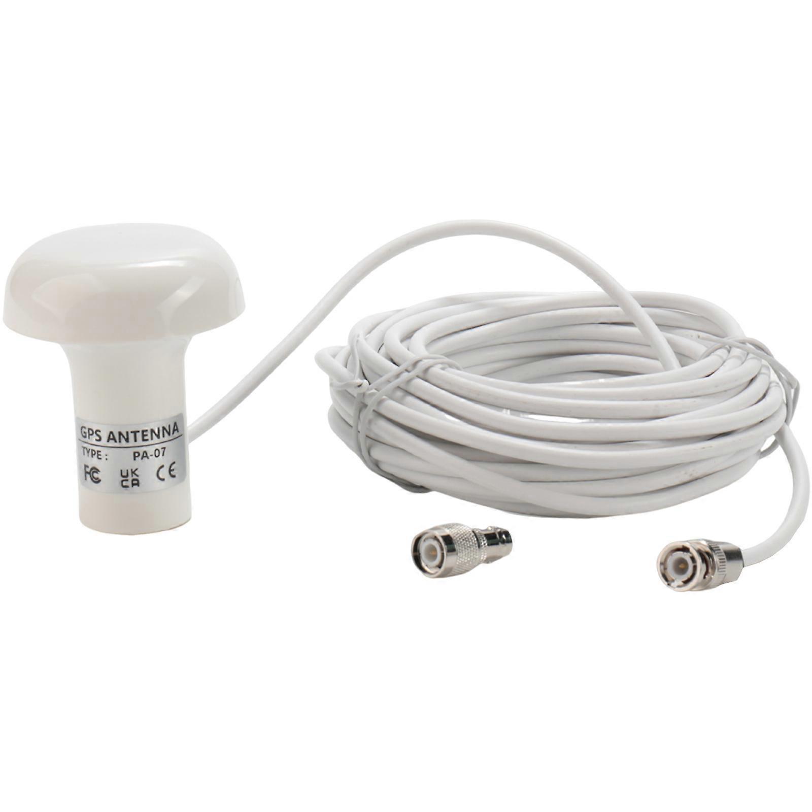 Waterproof Position  Antenna 10m Cable with  to TNC Connector Corrosion Resistant Marine Position  Antenna for Small Boats