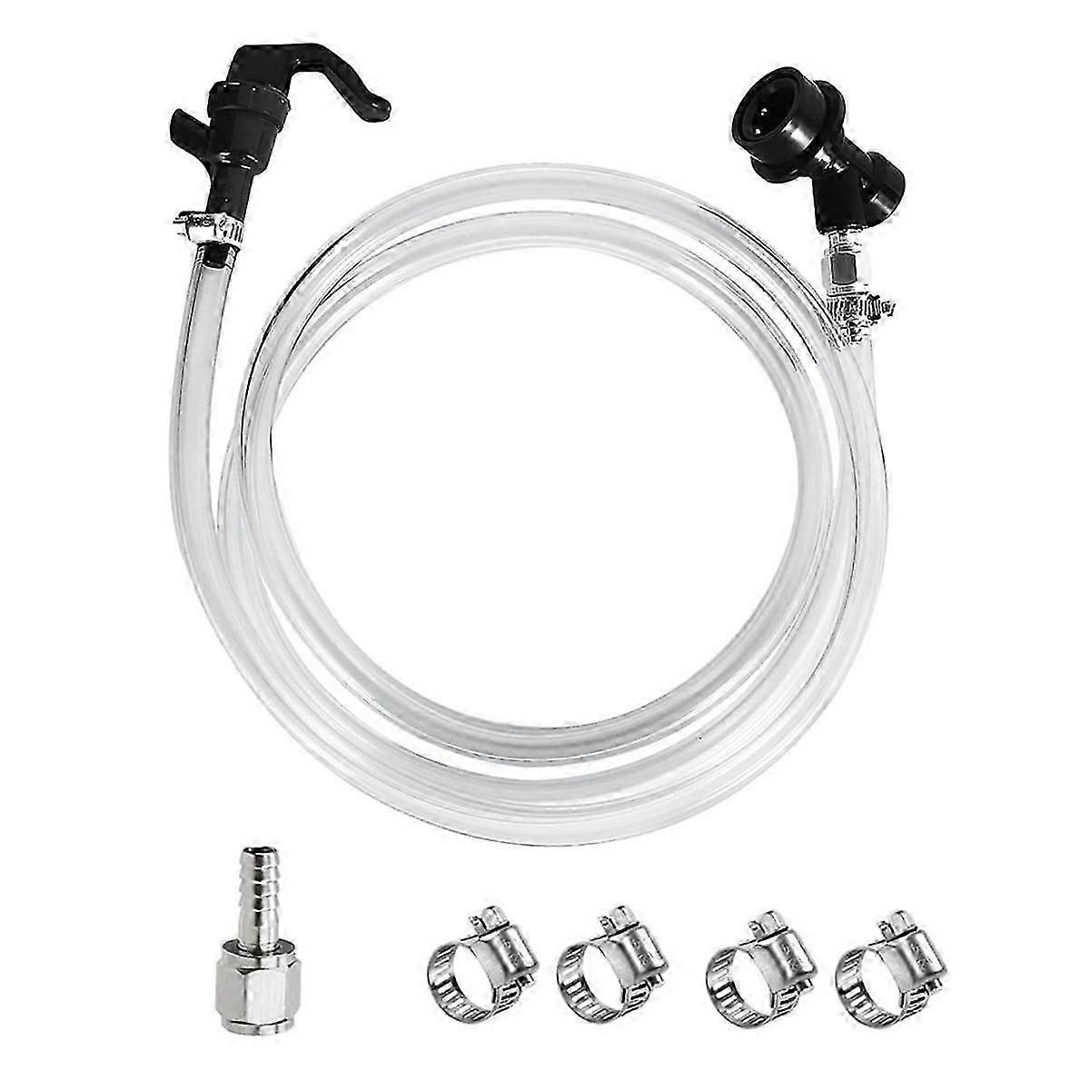 5 FT Ball Lock Beer Line Assembly Kit,Tubing Ball Lock Quick Disconnect for Cornelius Beer Dispense