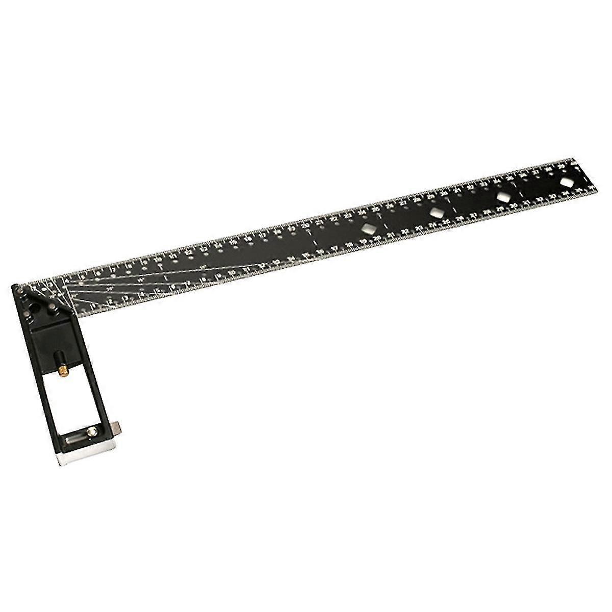 Multi Functional Right Angle Ruler 45/90 Degree Hole Angle Ruler Positioning Marking Angle Ruler Wo