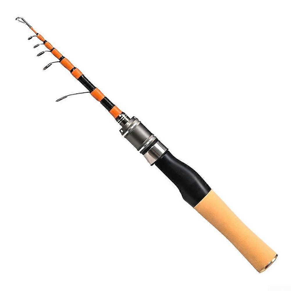 Compact Telescopic Cast Pole 35cm Length, Portable UL Horse Mouth Bar for Fishing, Lightweight and Durable Design