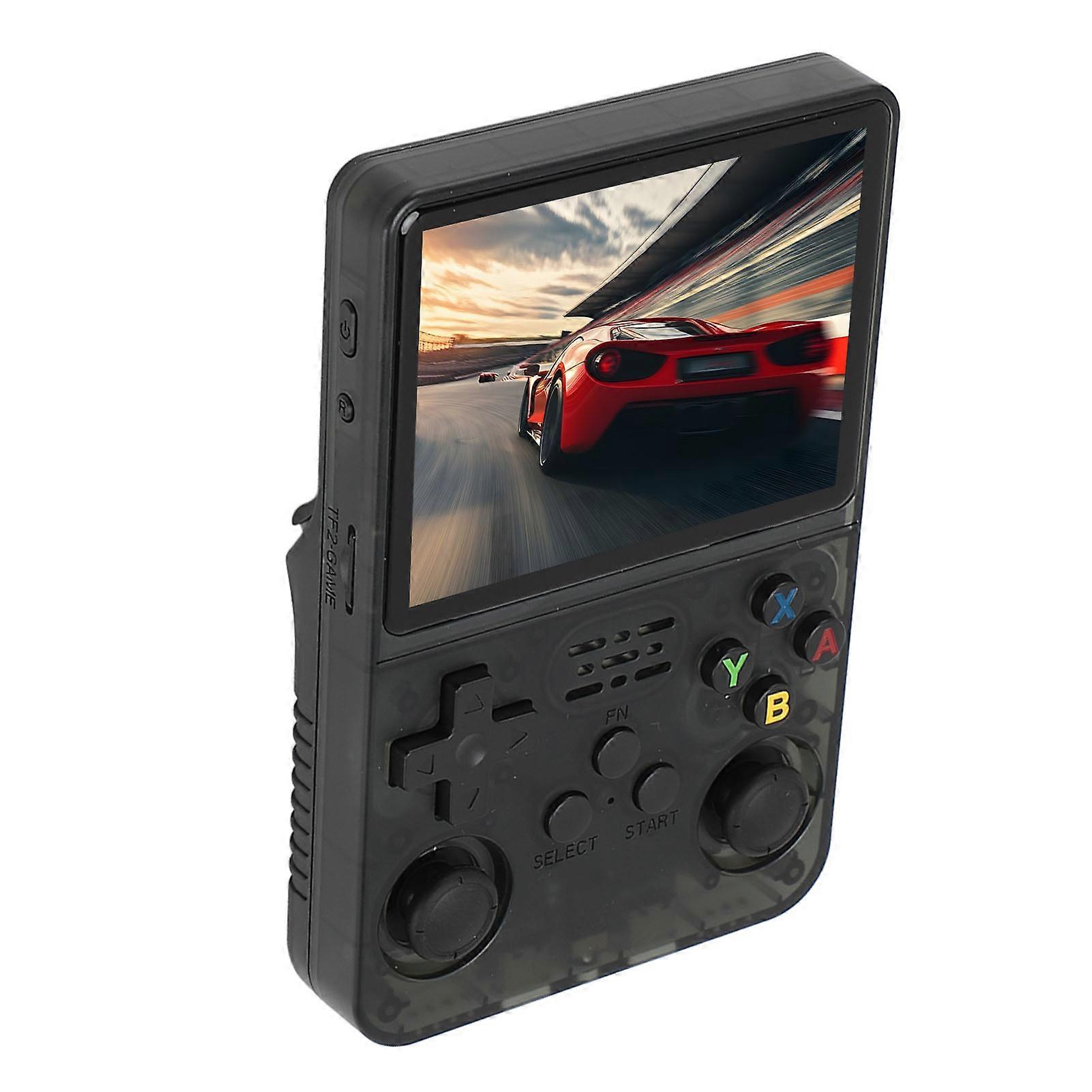 Handheld Game Console 3.5 Inch IPS Screen Dual 3D Joystick Supports 11 Emulators Portable Video Game Player 32G+64G 